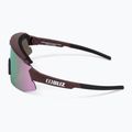 Bliz Breeze Small S3+S1 matt burgundy / brown rose multi /pink cycling glasses 52212-44 5