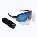 Bliz Breeze Small S3+S0 matt black/brown blue multi/clear cycling goggles