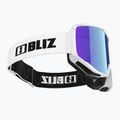 Bliz Spark white/smoke&blue ski goggles 3