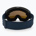 Bliz Spark dark blue/brown&blue ski goggles 3