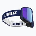 Bliz Spark dark blue/brown&blue ski goggles 3