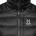 Women's down jacket Haglöfs Roc Down Hood black 6046832C5010 3