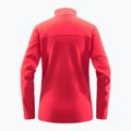 Women's Haglöfs Buteo Mid fleece sweatshirt red 6050744MM010 6