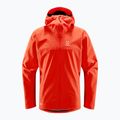 Men's Haglöfs Korp Proof rain jacket red 606132 4