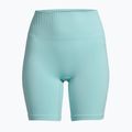 Women's training shorts Casall Seamless Graphical Rib Bike blue 23140 5