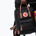 Fjällräven Kanken Rainbow Keyring rainbow pattern 5