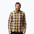 Fjällräven men's shirt Fjällglim buckwheat brown/dark navy