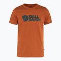 Men's Fjällräven Logo trekking t-shirt brown F87310