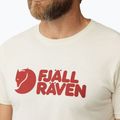 Fjällräven men's t-shirt Logo chalk white 3