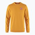 Men's trekking sweatshirt Fjällräven 1960 Logo Badge Sweater 161 mustard yellow