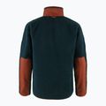 Men's Fjällräven Vardag Pile fleece sweatshirt navy/autumn leaf 2