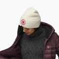 Fjällräven winter hat 1960 Logo Hat chalk white 5