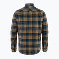 Men's Fjällräven Singi Heavy Flannel shirt dark navy/buckwheat brown 2