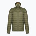 Men's Fjällräven Expedition Pack Down Hoodie green/mustard yellow down jacket