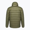 Men's Fjällräven Expedition Pack Down Hoodie green/mustard yellow down jacket 2