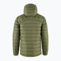 Men's Fjällräven Expedition Pack Down Hoodie green/mustard yellow down jacket 6