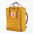 Fjällräven Kanken Rainbow 16 l ochre/rainbow pattern urban backpack 2