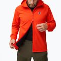 Men's trekking jacket Fjällräven Expedition Fleece Hoodie flame orange 5