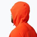 Men's trekking jacket Fjällräven Expedition Fleece Hoodie flame orange 7