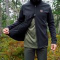 Men's trekking jacket Fjällräven Expedition Fleece Hoodie black 3