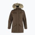 Women's insulated coat Fjällräven Nuuk Parka dark oak