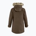 Fjällräven women's down jacket Nuuk Parka dark oak 2