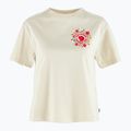 Women's T-shirt FjällrävenFjällblomster Logo chalk white