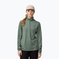 Women's trekking sweatshirt Fjällräven Abisko Day Hike Half Zip patina green