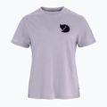 Women's T-shirt Fjällräven Fox Boxy Logo lavender mist