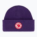 Winter hat Fjällräven 1960 Logo Hat dark violet