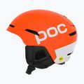 Ski helmet POC Obex BC MIPS fluorescent orange matt 2