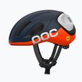 Bike helmet POC Amidal apatite navy matt/orange matt/hydrogen white matt 4
