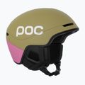Ski helmet POC Obex Contour olivine green matt/thulite pink matt