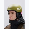Ski helmet POC Obex Contour olivine green matt/thulite pink matt 5