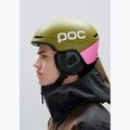 Ski helmet POC Obex Contour olivine green matt/thulite pink matt 7