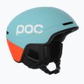 Ski helmet POC Obex Contour indicolite blue matt/carnelian orange matt