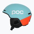 Ski helmet POC Obex Contour indicolite blue matt/carnelian orange matt 2