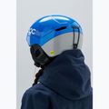 Children's ski helmet POC Pocito Obex MIPS Jr fluorescent blue 8
