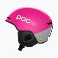 Children's ski helmet POC Pocito Obex MIPS Jr fluorescent pink 2