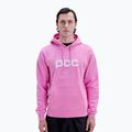 Sweatshirt POC Hood thulite pink/hydrogen white