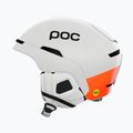 Ski helmet POC Obex MIPS hydrogen white/fluorescent orange 2