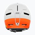 Ski helmet POC Obex MIPS hydrogen white/fluorescent orange 4