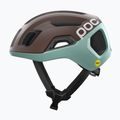 Bike helmet POC Ventral Air MIPS bronzite brown matt/lazurite blue matt 2
