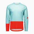 Men's cycling longsleeve POC Motion Air Jersey lazurite blue/carnelian orange 5