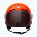 Children's ski helmet POC POCito Obex Visor S2 Jr fluo orange/clarity pocito/partly sunny/lt orange 3