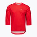 Men's cycling jersey POC Motion Air Jersey 3/4 prismane red 3