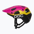 Bike helmet POC Cularis Pure rhos red matt/citrine yellow matt 2