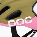 Bike helmet POC Amidal olivine green matt/thulite pink matt 7