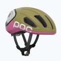 Bike helmet POC Amidal olivine green matt/thulite pink matt