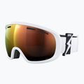 Ski goggles POC Fovea blixten white/partly sunny orange 2